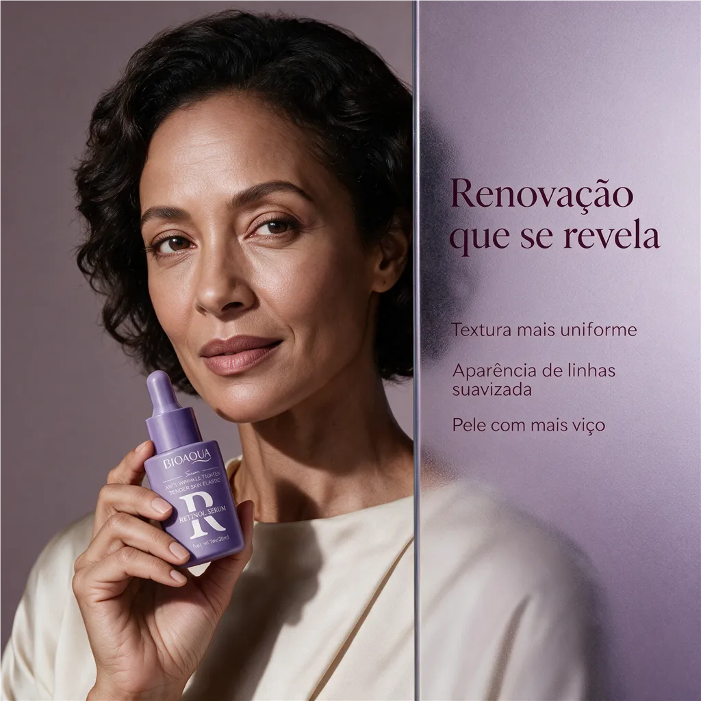 sérum facial com retinol 30ml | Mellora Brasil