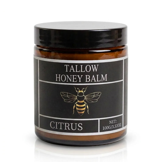hidratante facial nutritivo com mel 100g | Honey Balm Citrus