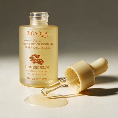 sérum facial calmante com cúrcuma fermentada 30ml | Mellora Brasil