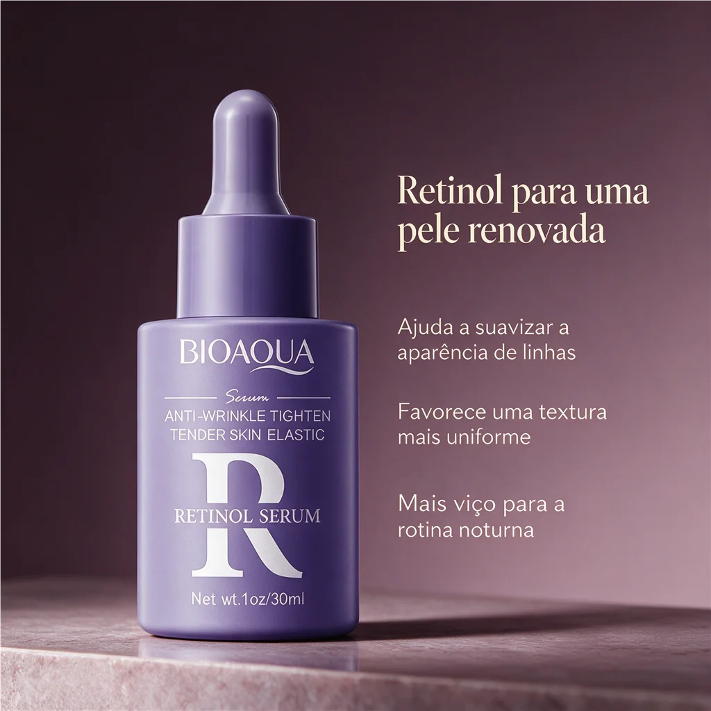 sérum facial com retinol 30ml | Mellora Brasil