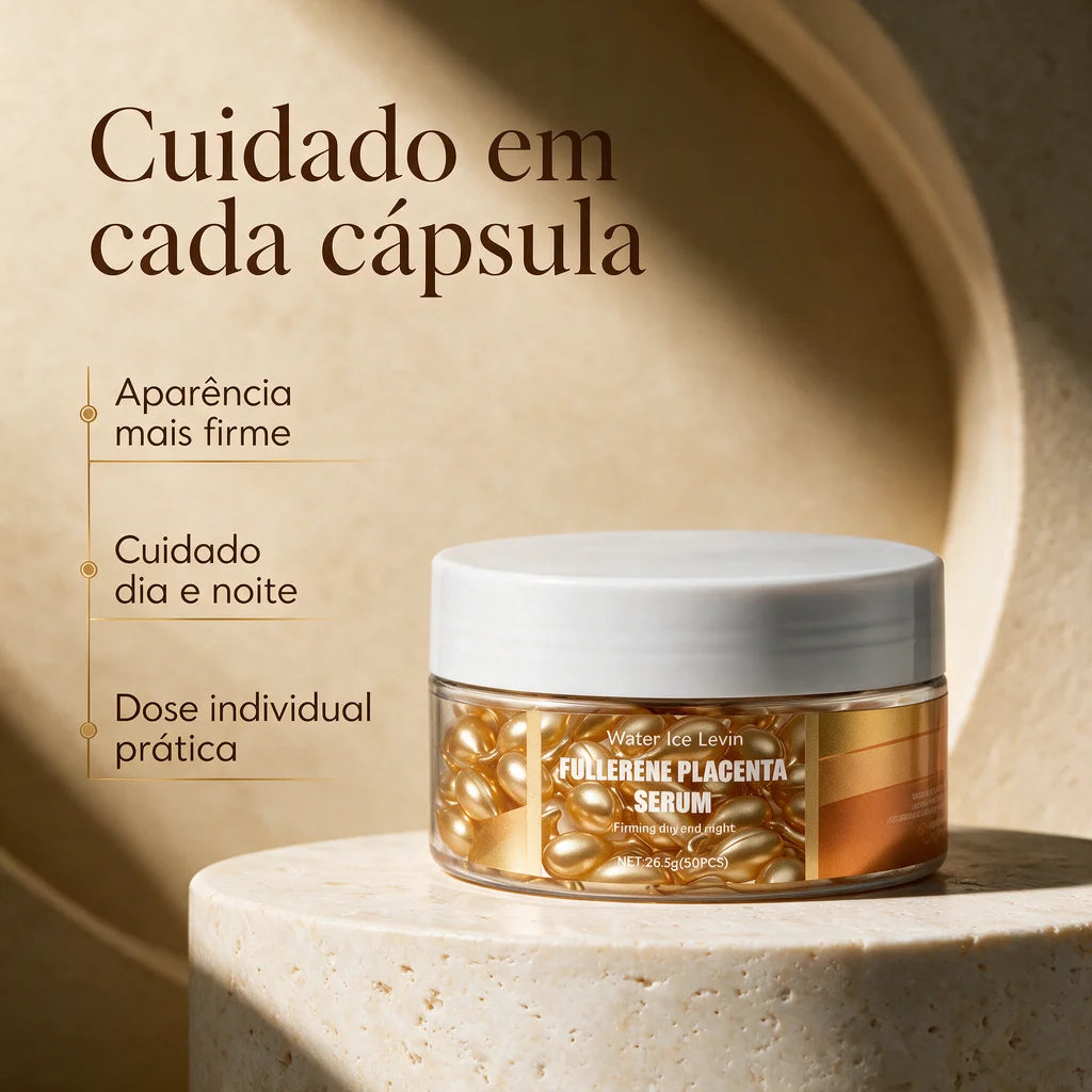 sérum facial em cápsulas com elastina 50un | Mellora Brasil