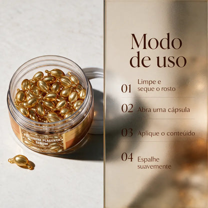 sérum facial em cápsulas com elastina 50un | Mellora Brasil