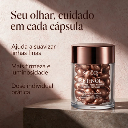 sérum para olhos em cápsulas com retinol 45un | Mellora Brasil
